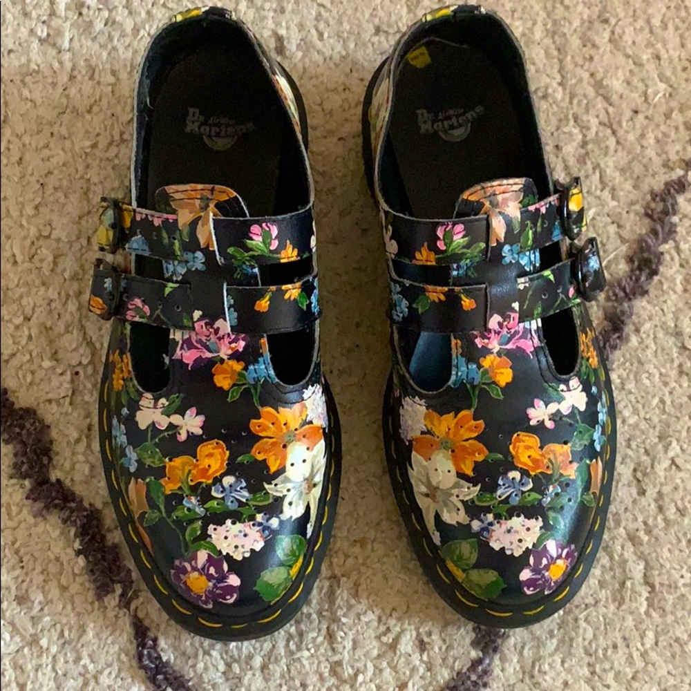 Dr. Martens Floral Women’s Polley Mary Jane Flat